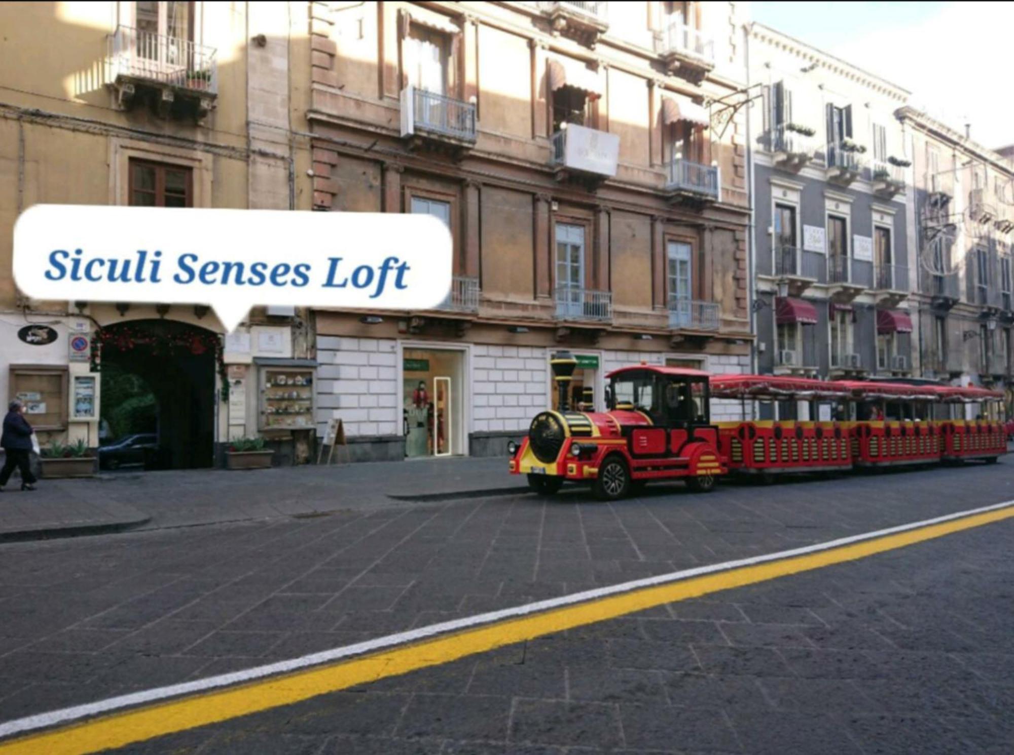 Siculi Senses Loft Villa Catania Bagian luar foto